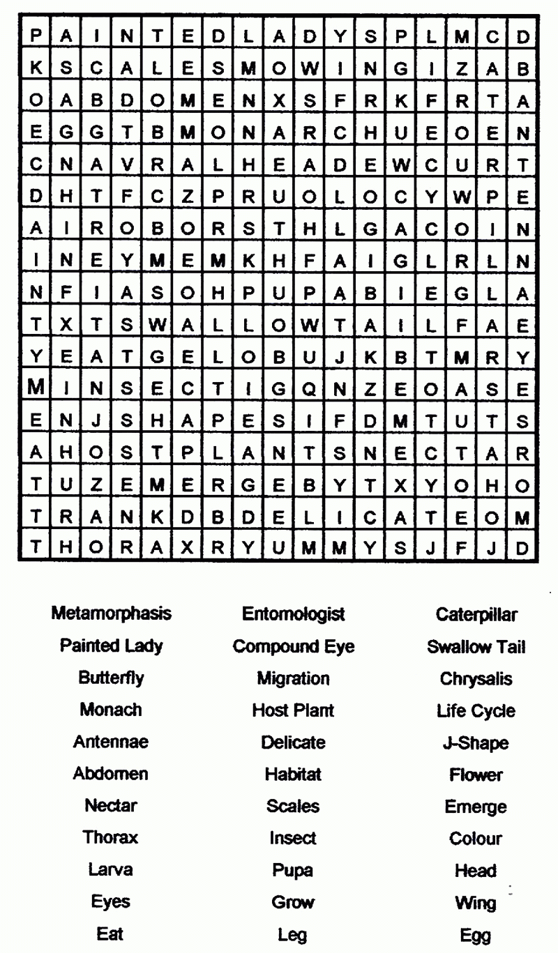 Printable Large Word Search Printable World Holiday Oohub Web Free 