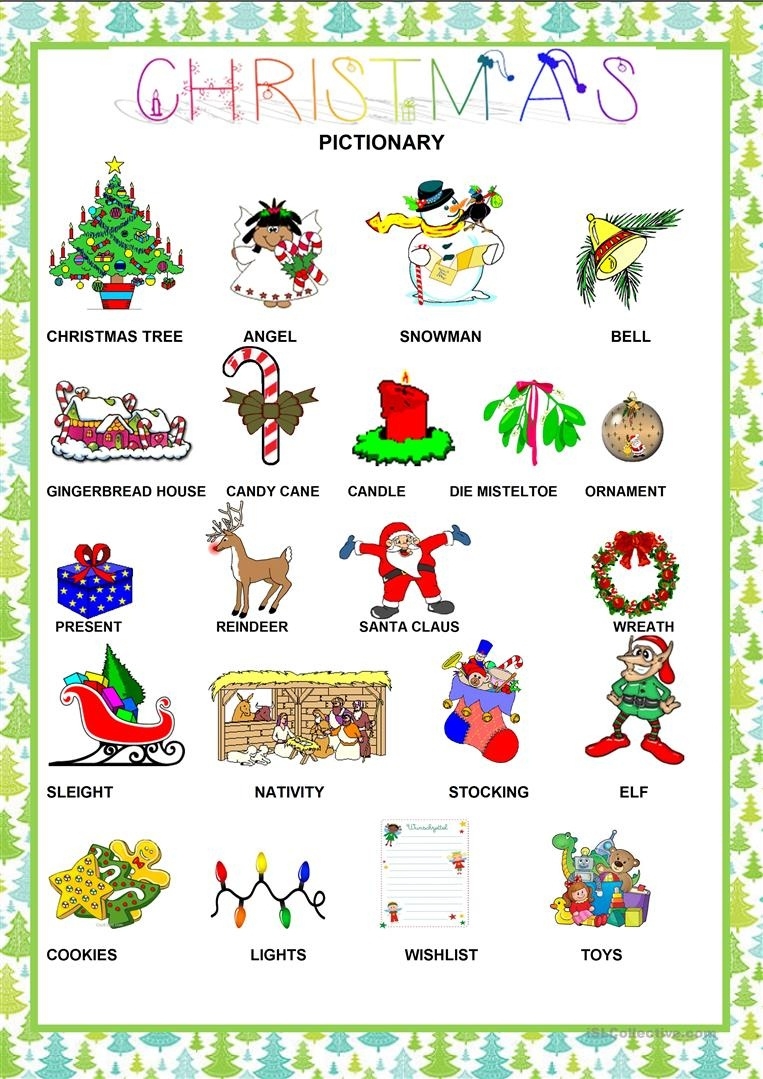 Printable Pictionary Words Printable Pictionary Words