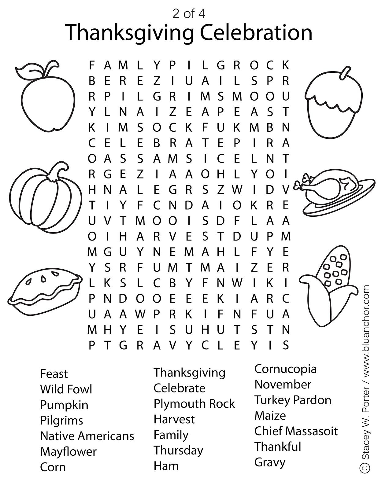 Printable Thanksgiving Word Search Puzzles Printable New Year Banners Printable Thanksgiving Word Search Puzzles Printable New Year Banners