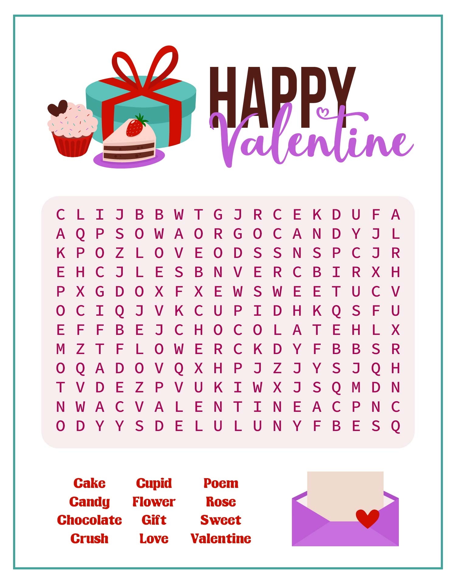 Printable Valentine S Day Word Searches Word Search Maker