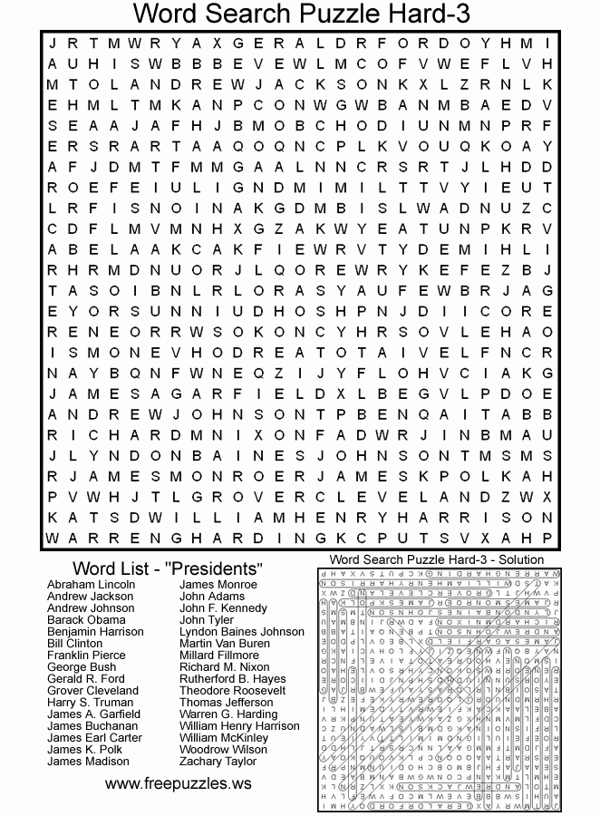 Printable Word Searches Difficult Printable Word Searches Printable Word Searches Difficult Printable Word Searches