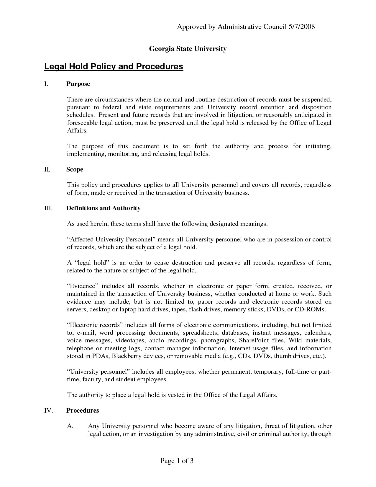 Sample Legal Document Free Printable Documents