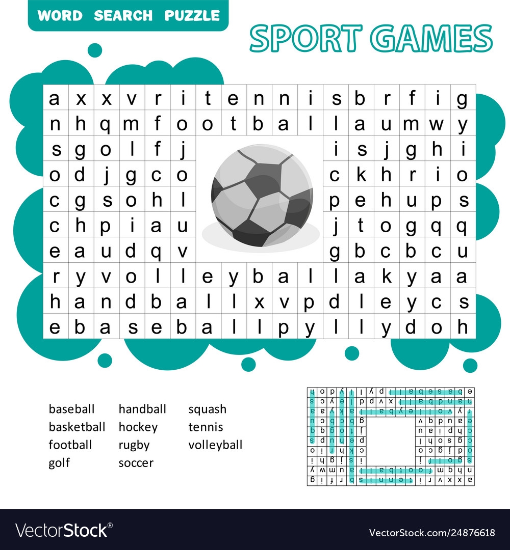 Sports Word Search Puzzles Printable Word Search Maker
