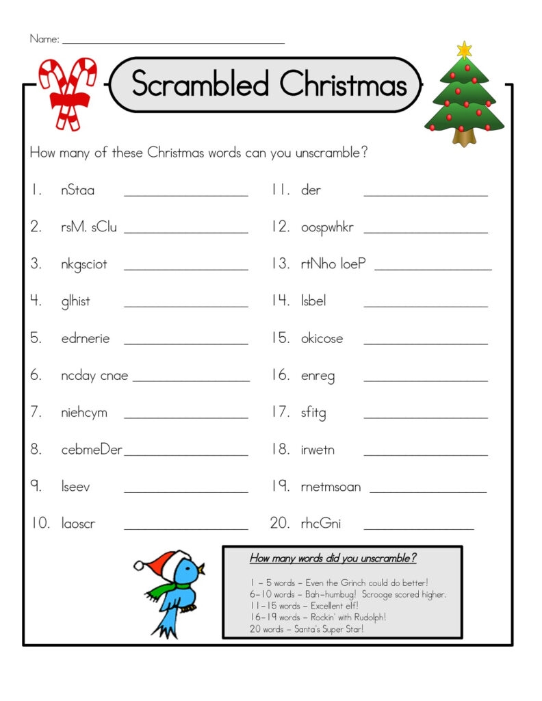 Super Teacher Worksheets Scrambled Christmas AlphabetWorksheetsFree Super Teacher Worksheets Scrambled Christmas AlphabetWorksheetsFree