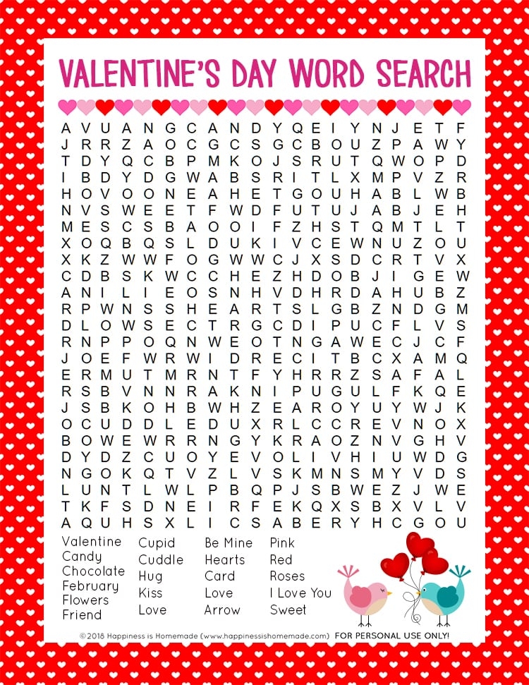 Valentine 39 s Day Word Search Free Printable Web Today I Have A Fun  Valentine 39 s Day Word Search Free Printable Web Today I Have A Fun