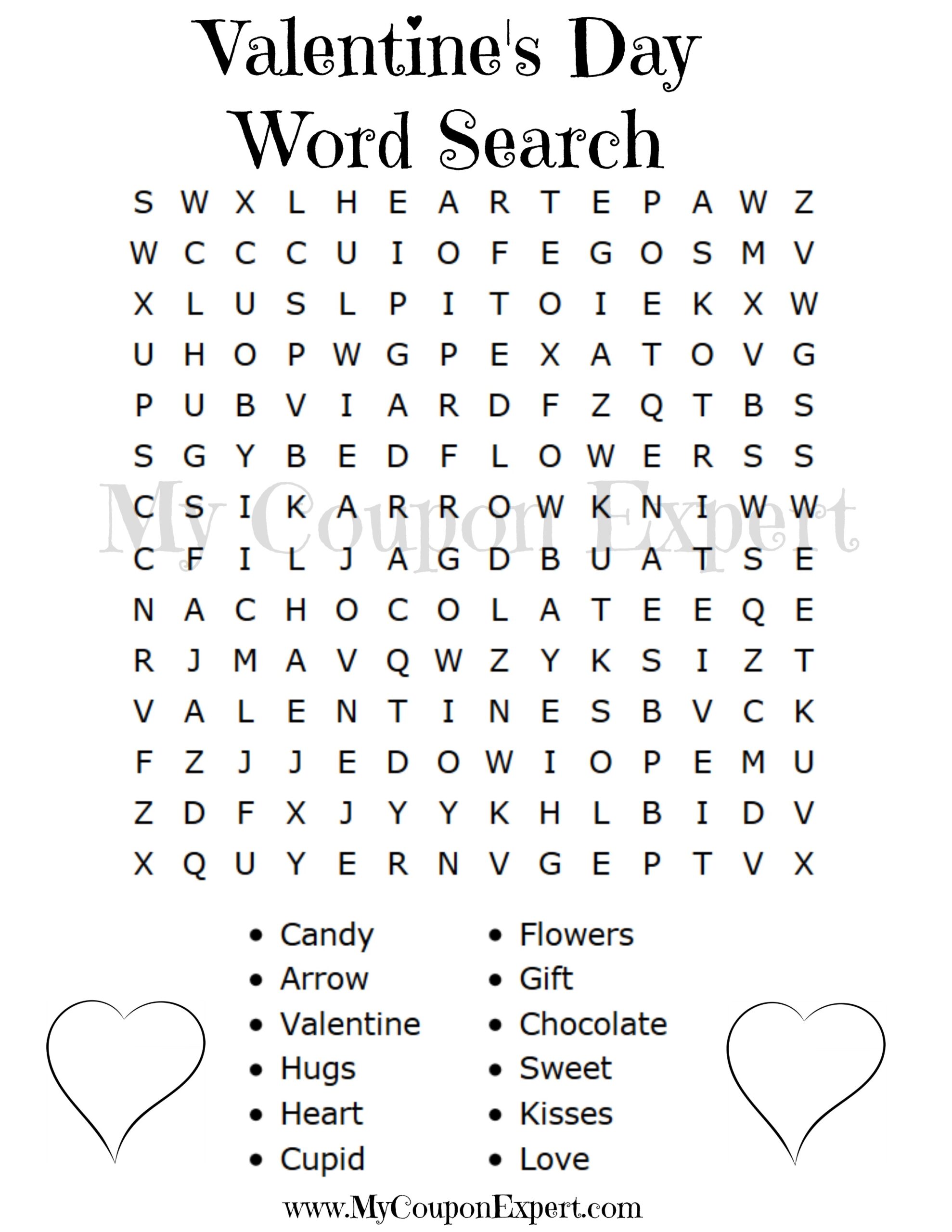 Valentine 39 s Day Word Search Printable Printable Word Searches Valentine 39 s Day Word Search Printable Printable Word Searches