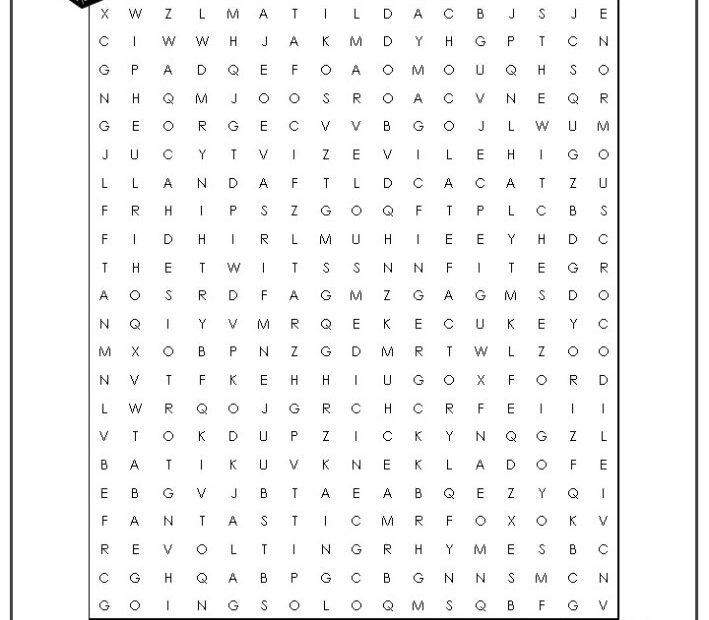 Word Search Booklet Printable Pdf Word Search Maker