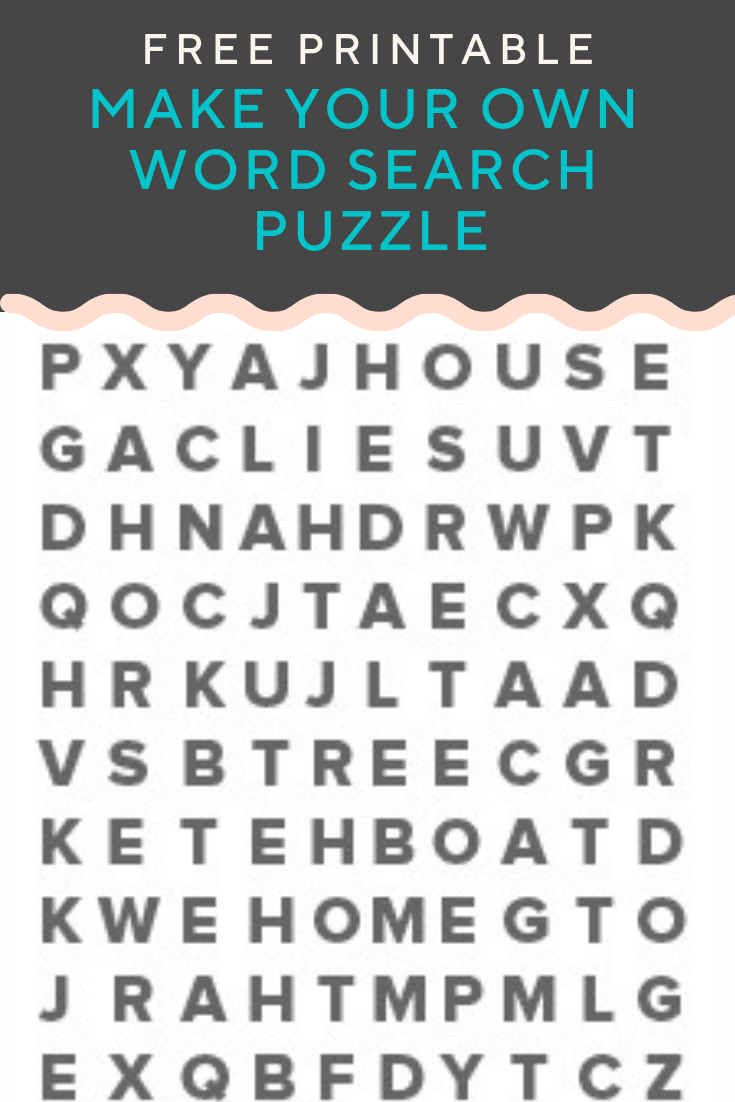 Word Search Maker Free Printable Free Printable Word Search Maker Free Printable Free Printable