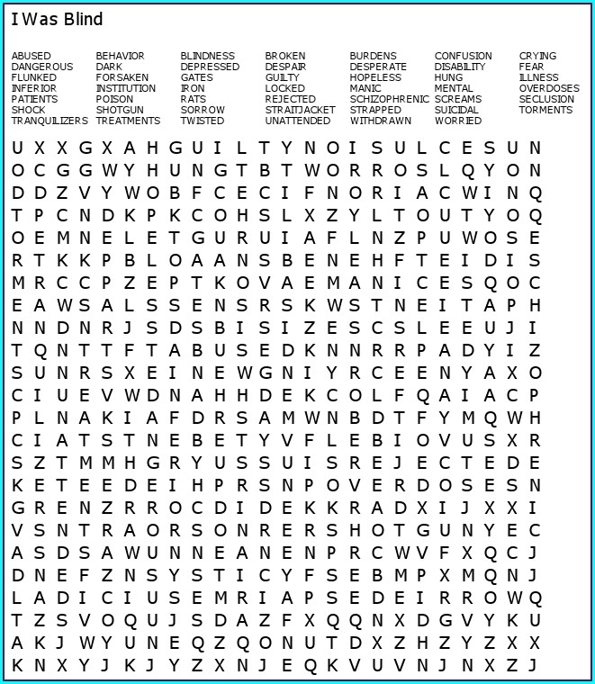 Word Search Puzzles Free Printable Printable Word Searches