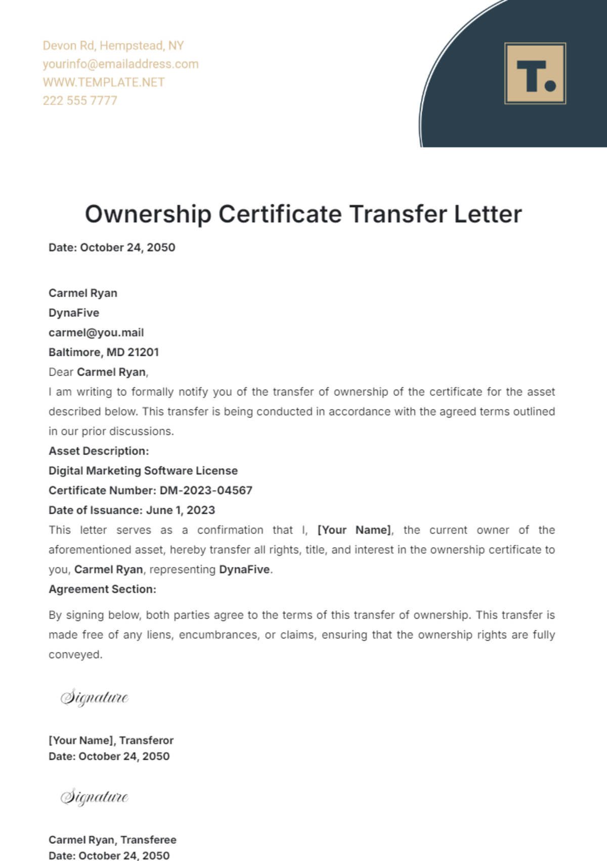 Writing A Certified Letter Template Free Printable Word Infoupdate Writing A Certified Letter Template Free Printable Word Infoupdate